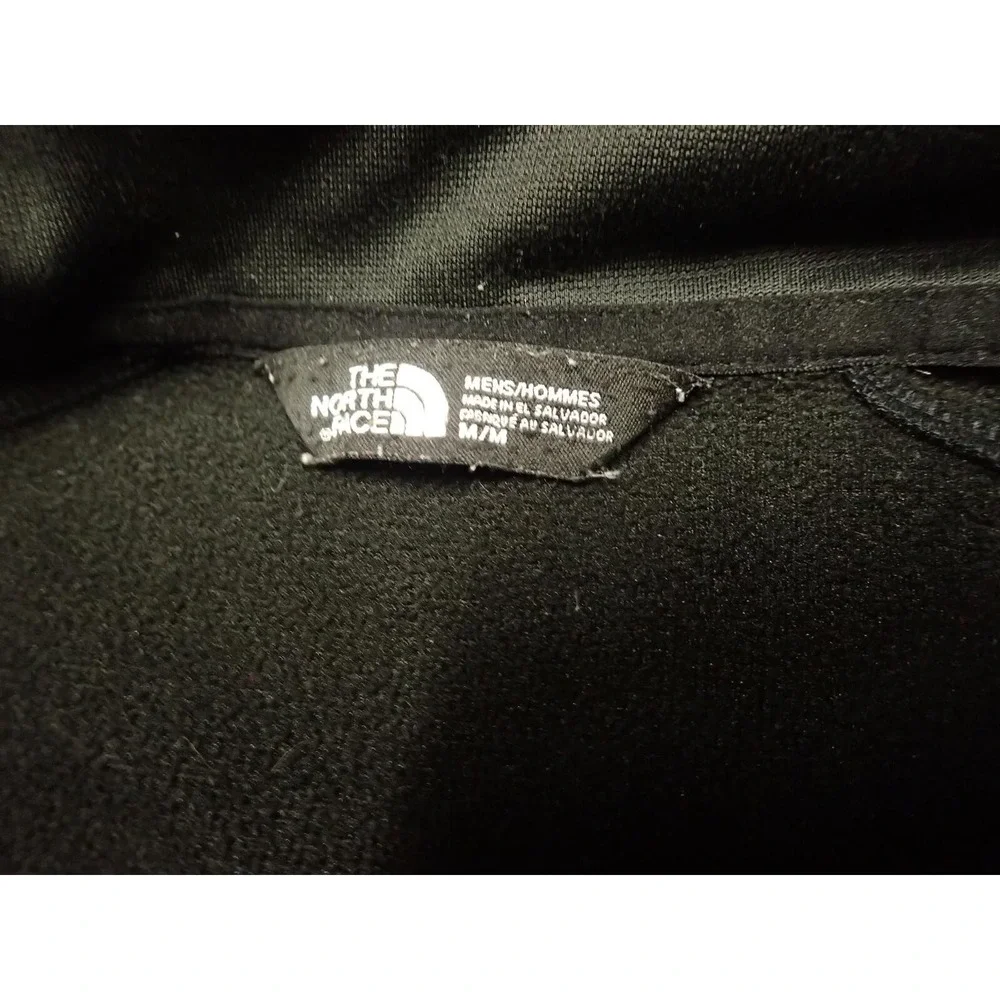 The North Face Full Zip Jacket Mens Medium Black Excellent Lightweight Active